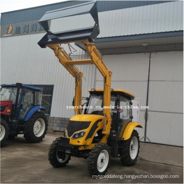 Tz06D Multifunctional 4in1 Bucket Front End Loader for 45-65HP Agricultural Wheel Farm Tractor